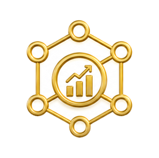 Integrated financial perspective icon