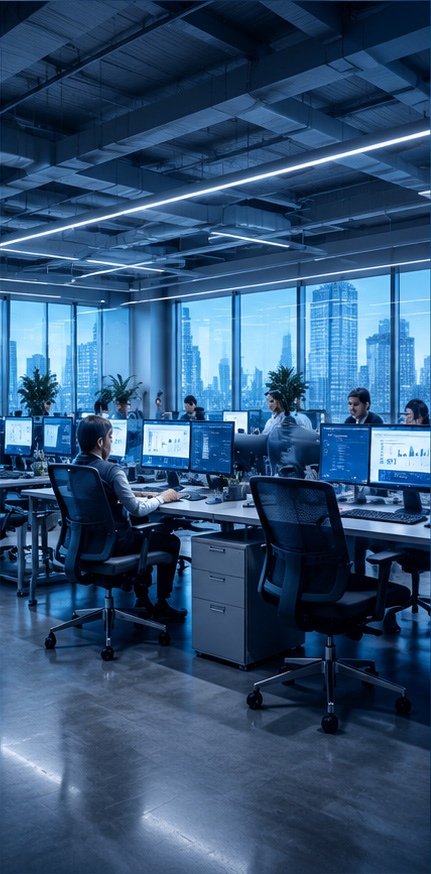 New-age and service business office